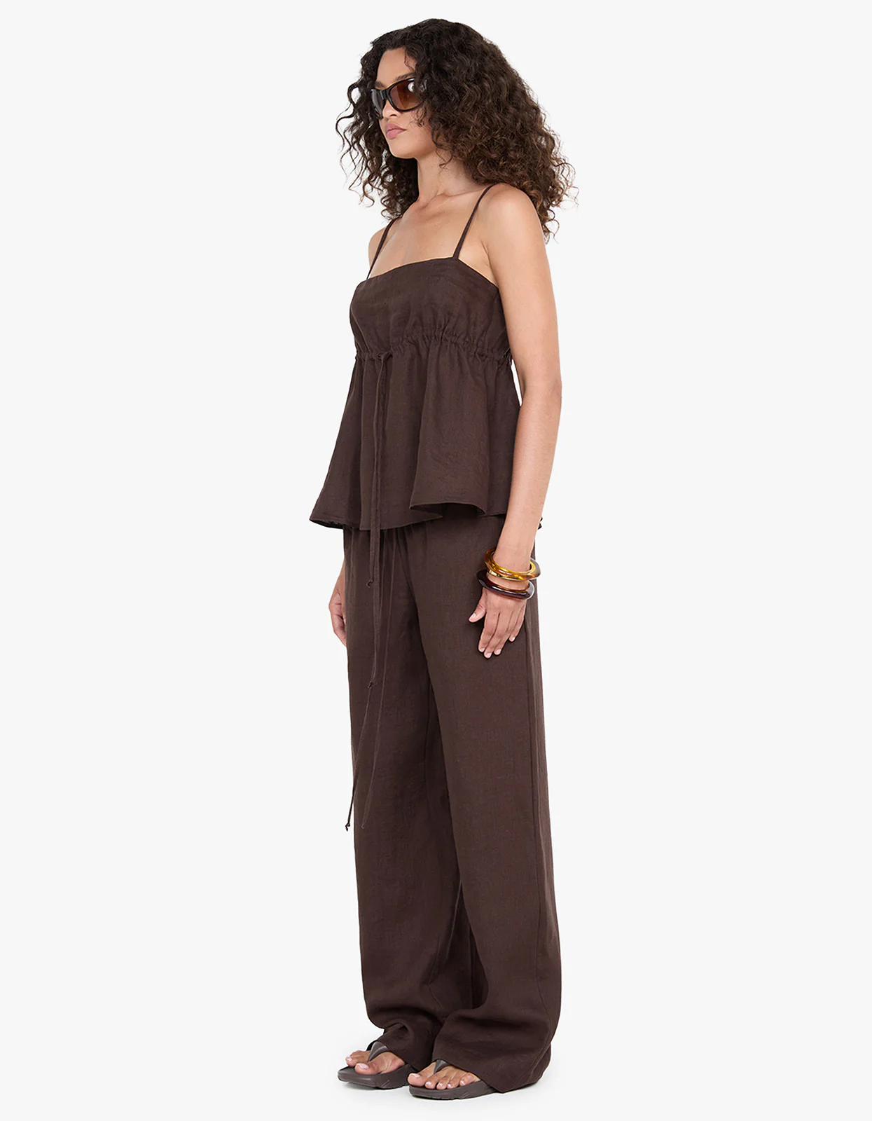 Elyce Pant - Espresso - Image 4