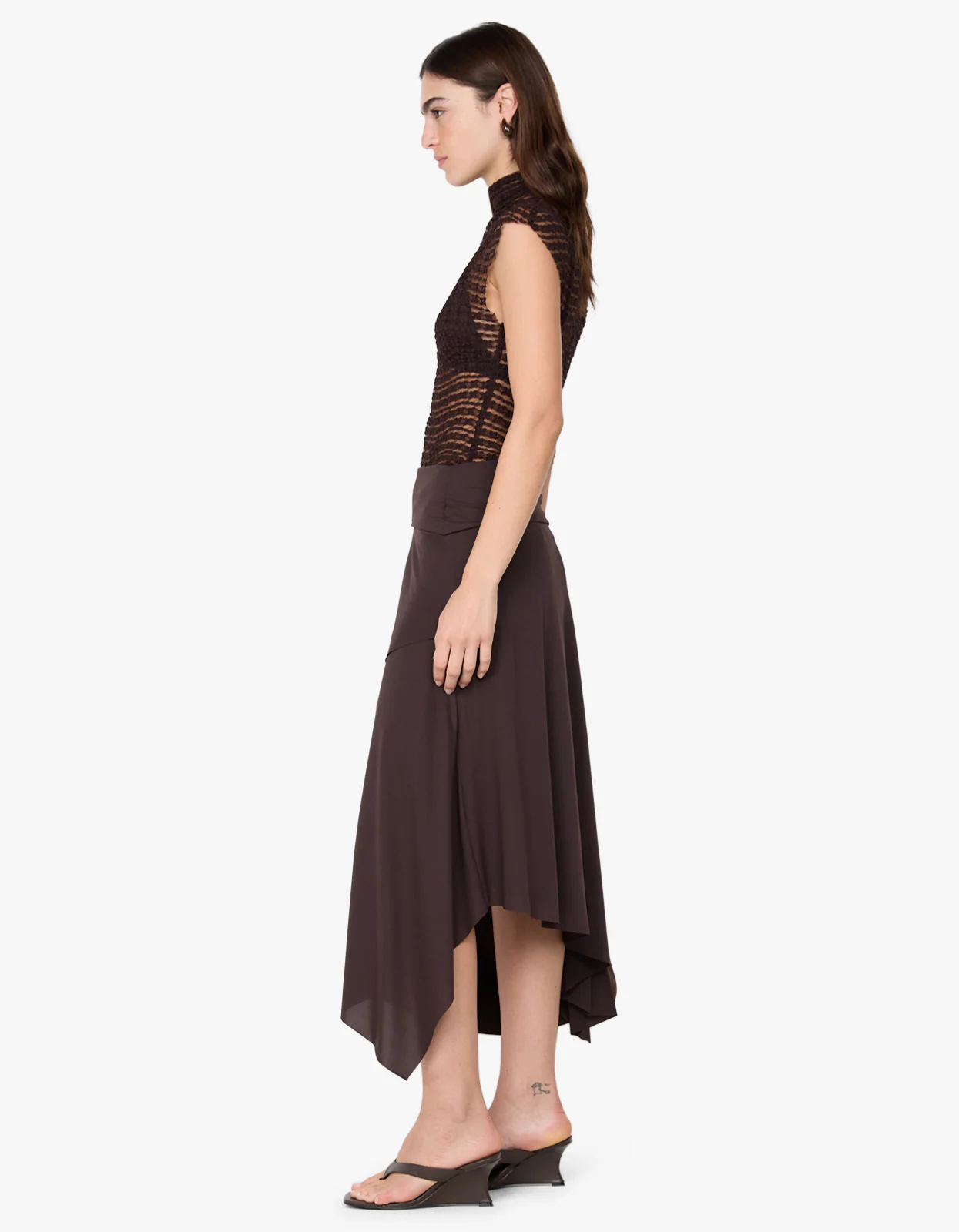 Emaretta Top - Dark Chocolate - Image 4