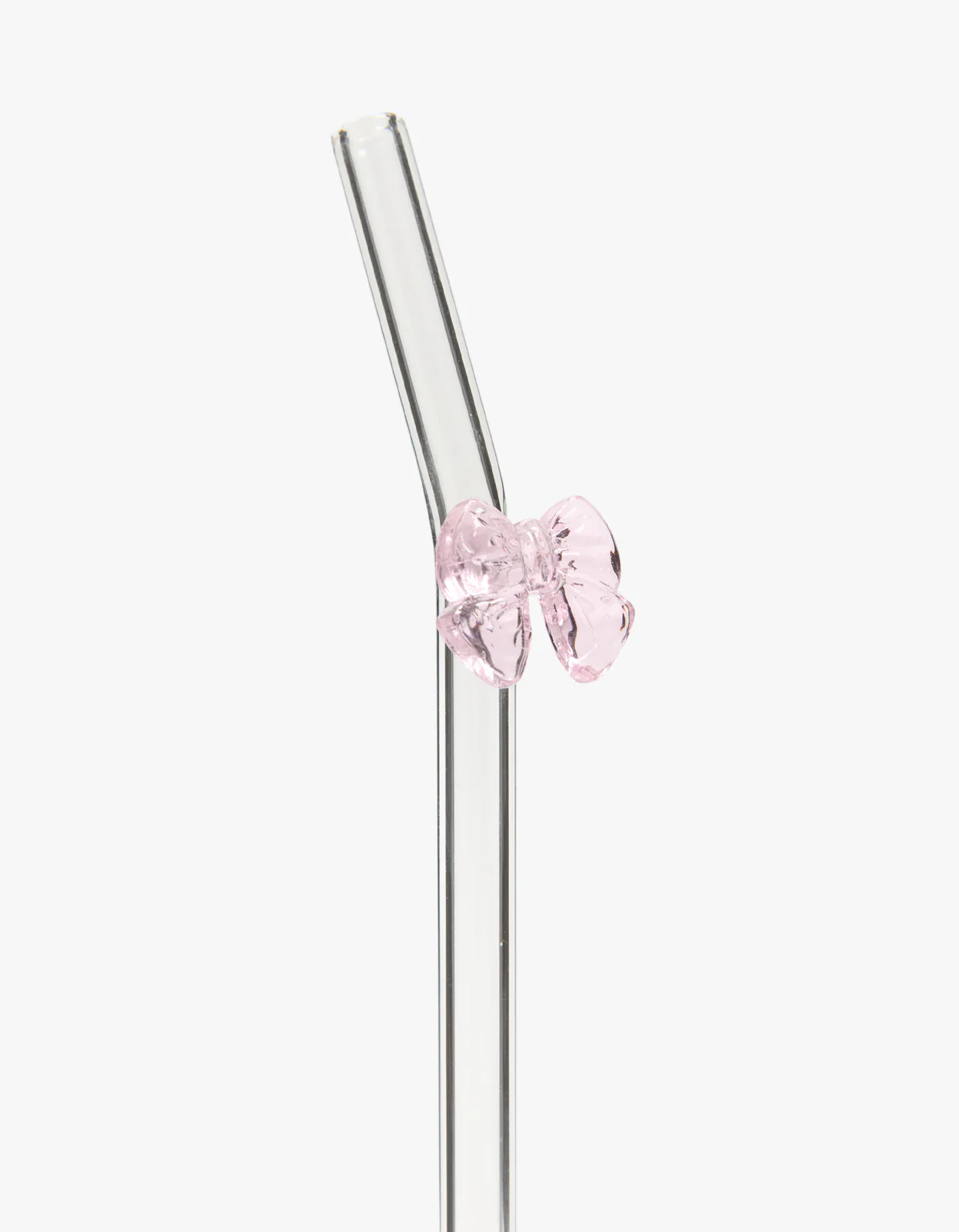 Everyday Glass Straws - Pink Bows - Image 3